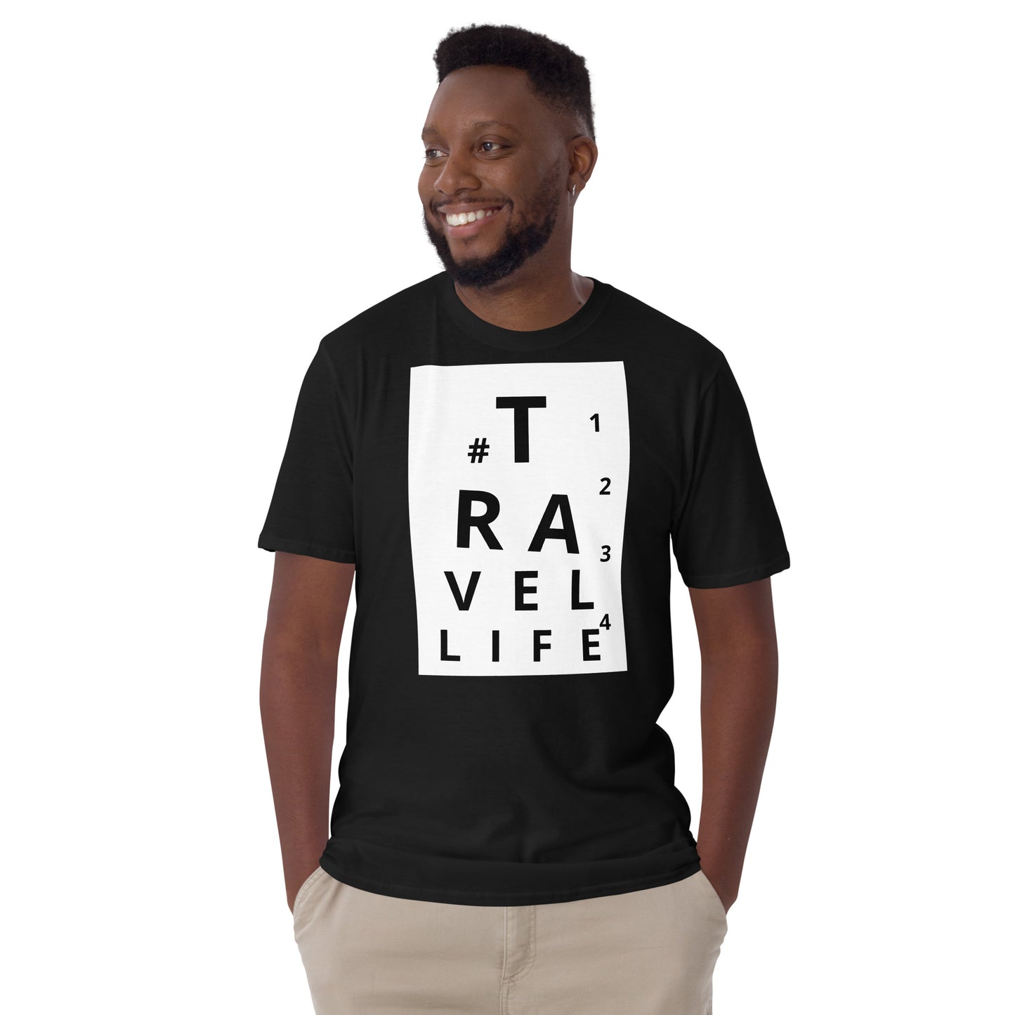 #Travellife Eye Chart Unisex T-Shirt