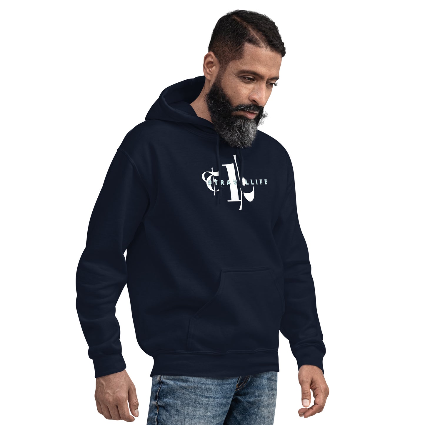 @Travellife in TL Logo Unisex Hoodie