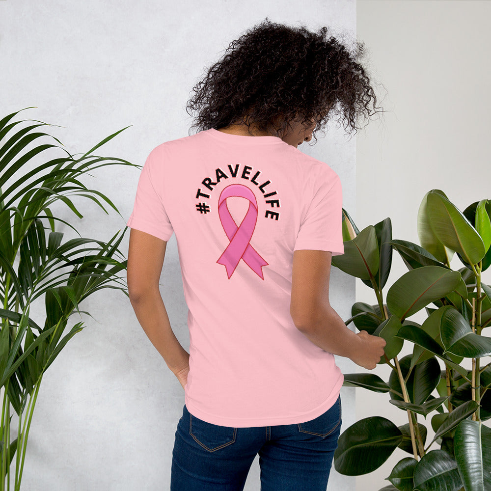 Breast Cancer Awareness "I Love 2 Cruise" Unisex t-shirt