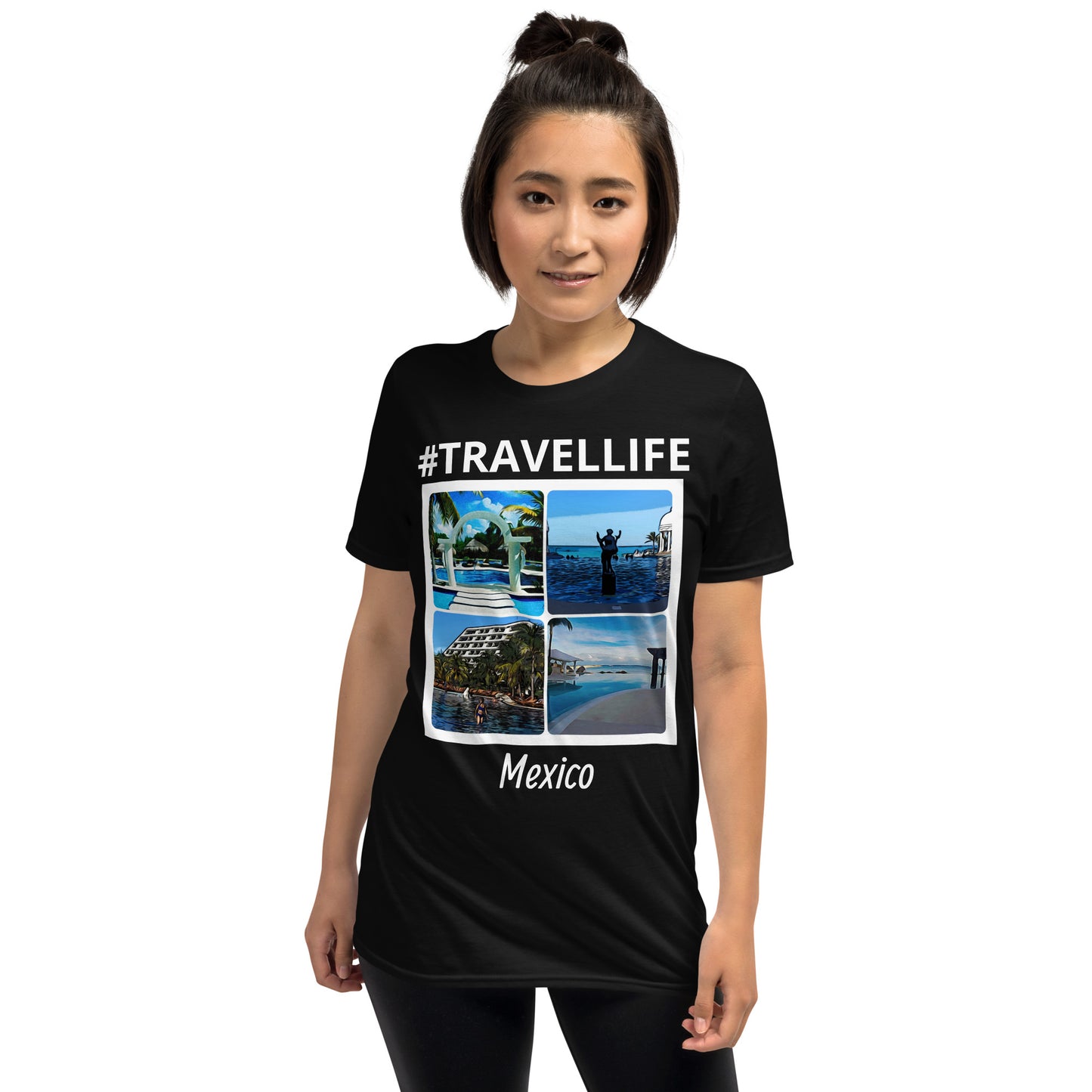 #Travellife "Mexi-Collage" Unisex T-Shirt