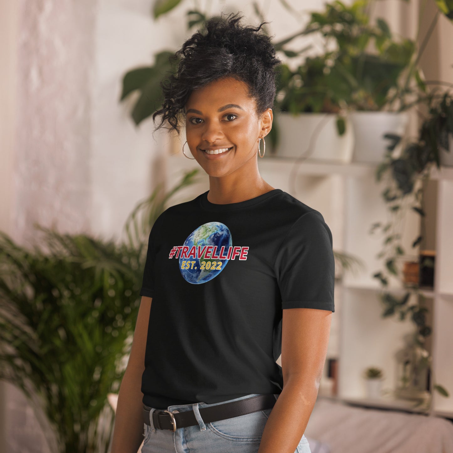 #Travellife World Est. 2022 Unisex T-Shirt