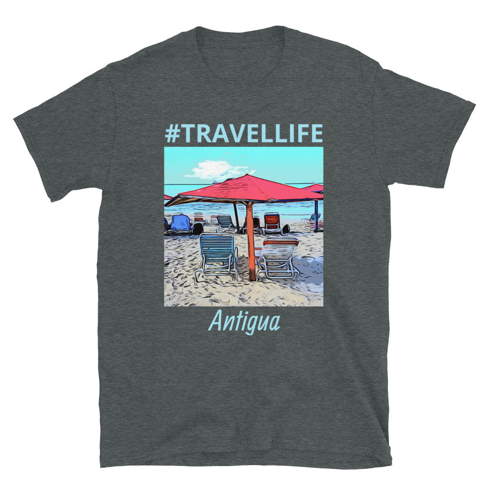 #Travellife Antigua Unisex T-Shirt 2X+