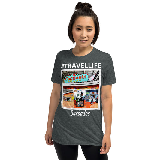 #Travellife Barbados Collage Unisex T-Shirt