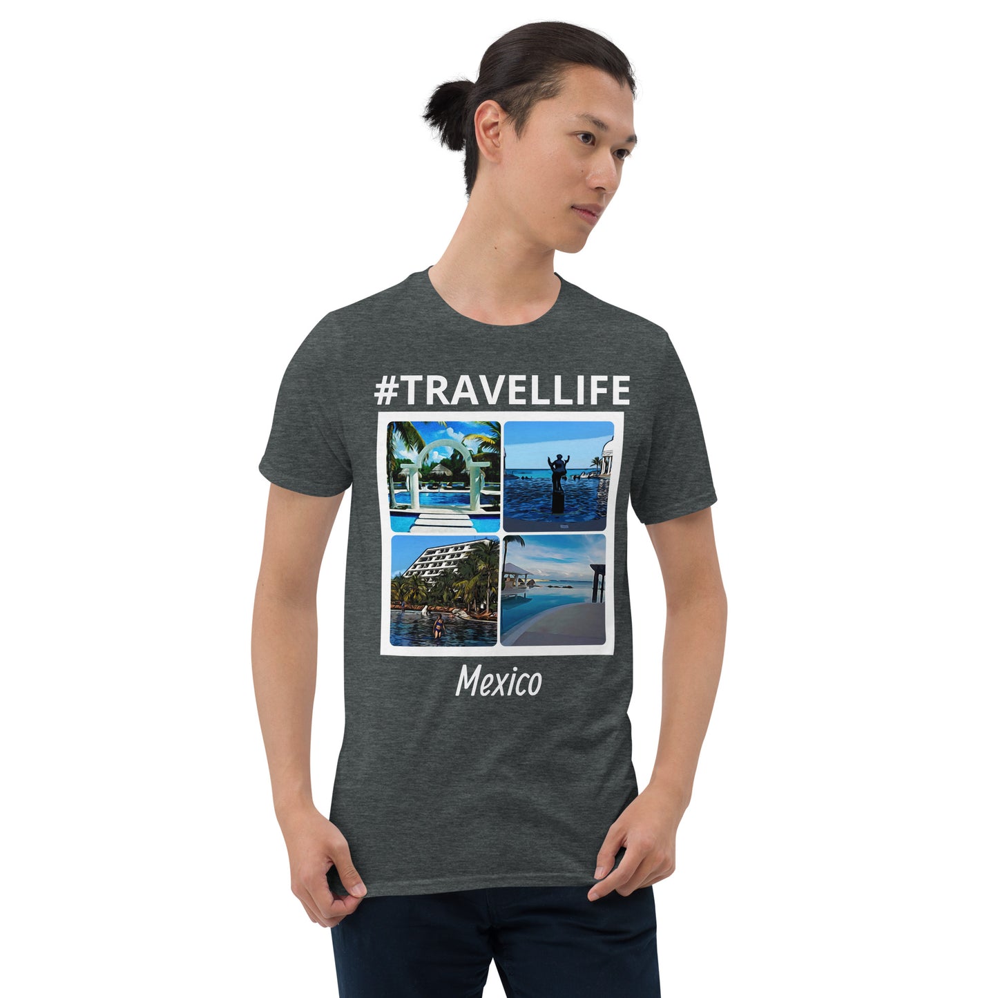 #Travellife "Mexi-Collage" Unisex T-Shirt