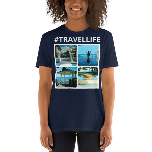#Travellife Navy "Resorts" Unisex T-Shirt