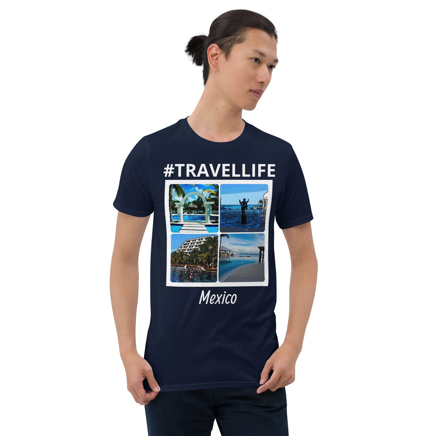 #Travellife "Mexi-Collage" Unisex T-Shirt