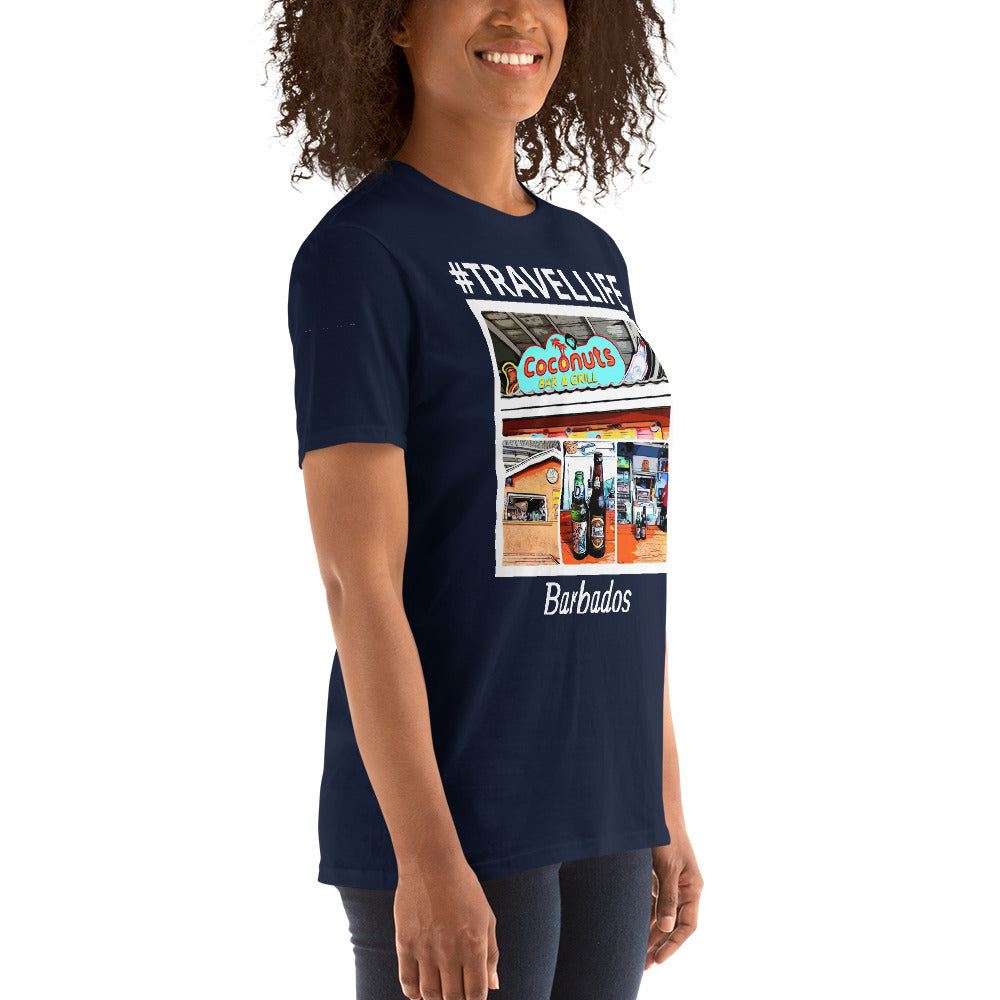 #Travellife Barbados Collage Unisex T-Shirt