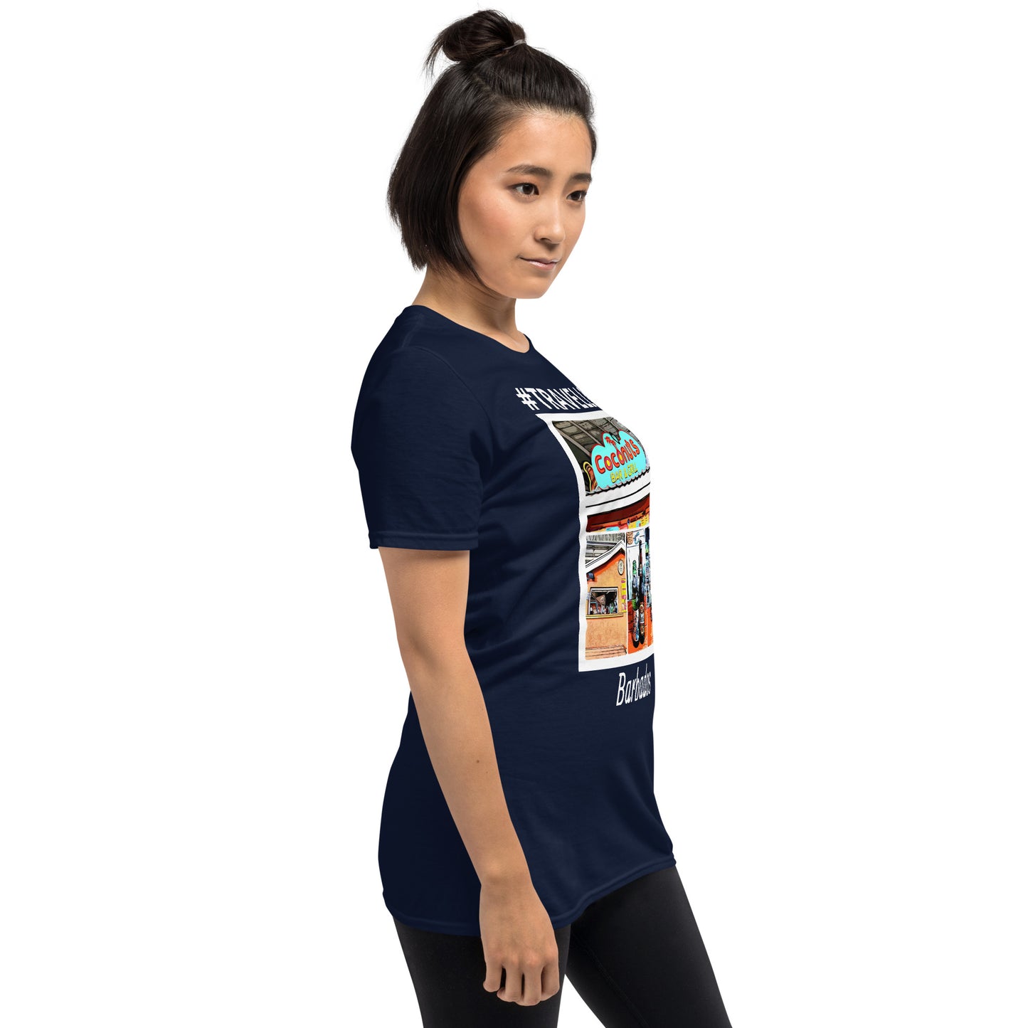 #Travellife Barbados Collage Unisex T-Shirt