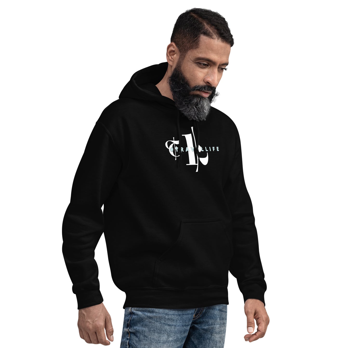 @Travellife in TL Logo Unisex Hoodie